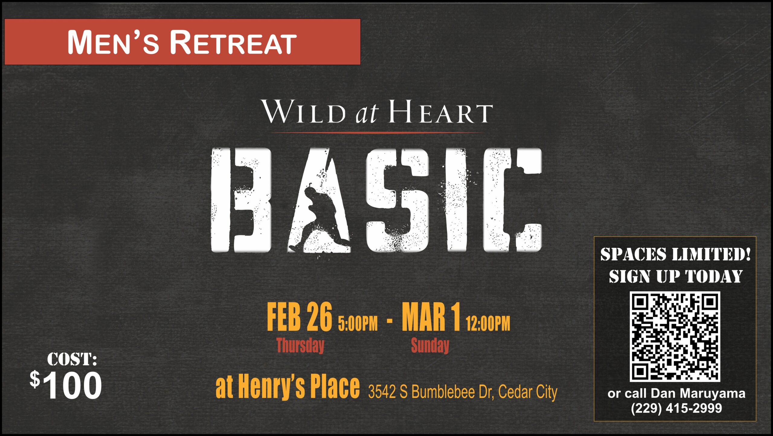 Cedar City Men's Retreat
